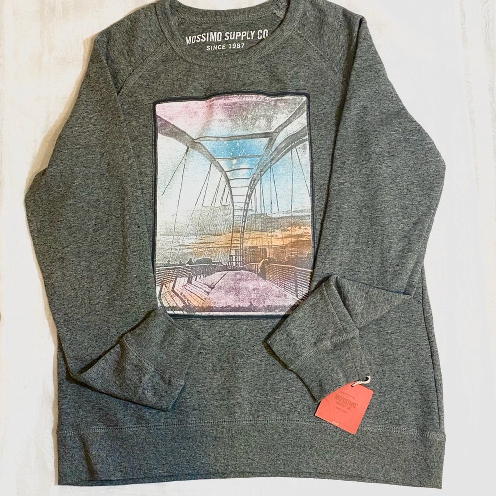 MEN GRAY SWEATSHIRT